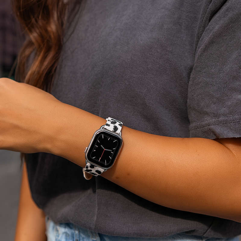 Customized App. Watch Band Zebra Paint - Handcraftd