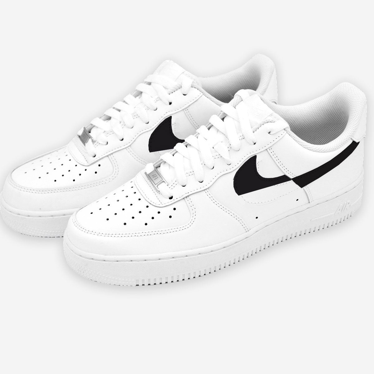 Customized AF1 Broken Swoosh - Handcraftd