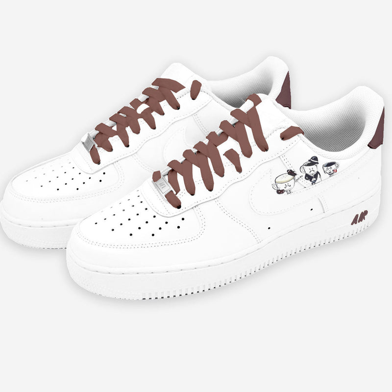 Customized Air Force 1 Coffee Break - Handcraftd