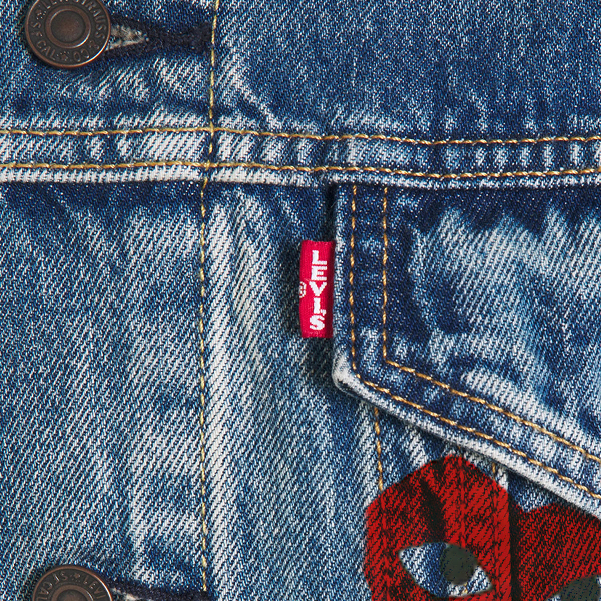 Customized Levi’s Vintage Jacket CDG - Handcraftd