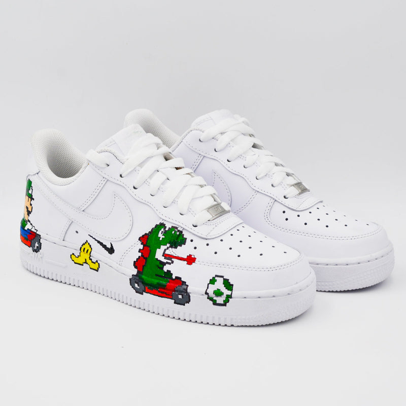 Customized AF1 Mario Bros - Handcraftd