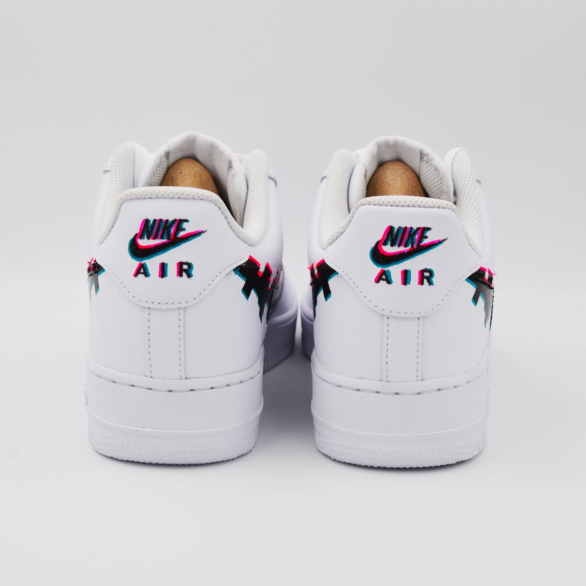 Customized AF1 Glitch - Handcraftd