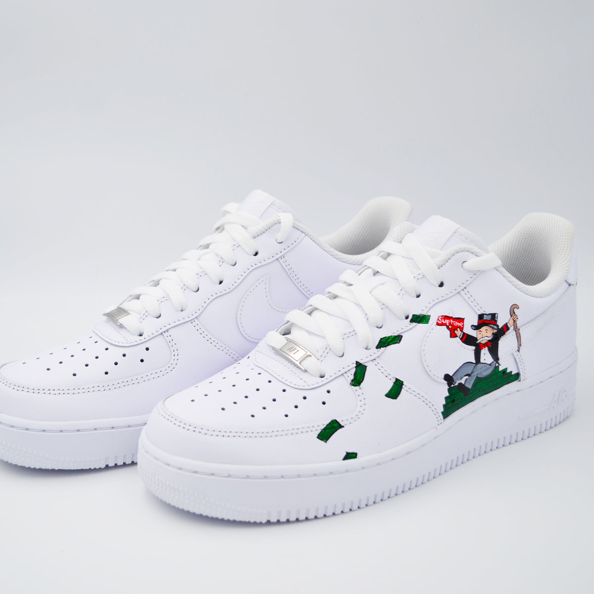 Customized AF1 Monopoly - Handcraftd