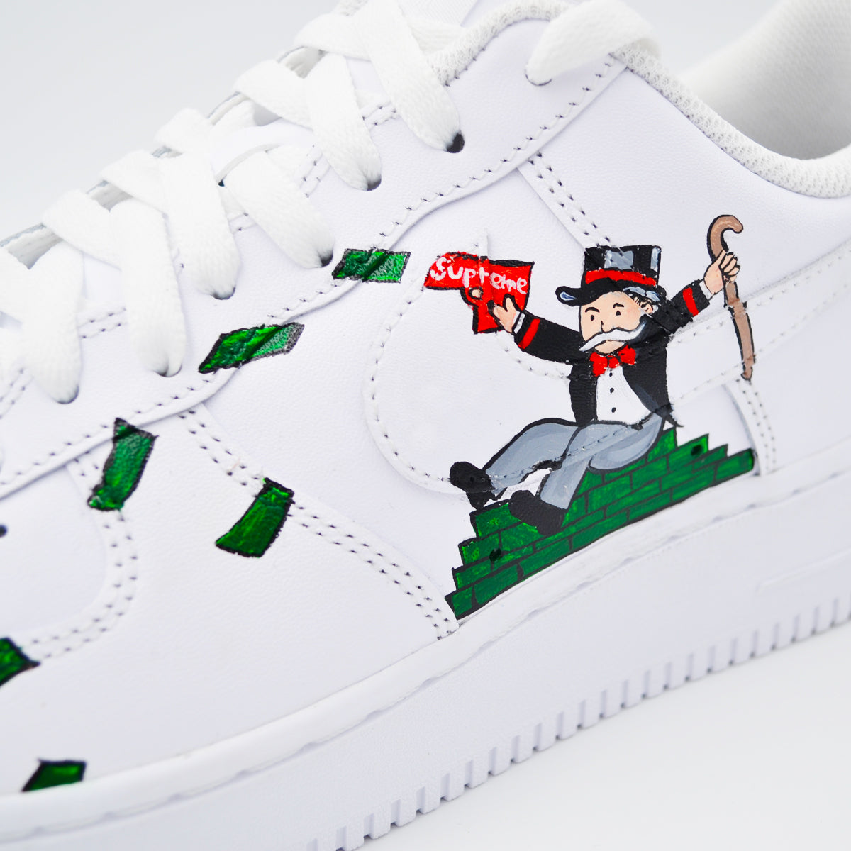 Customized AF1 Monopoly - Handcraftd