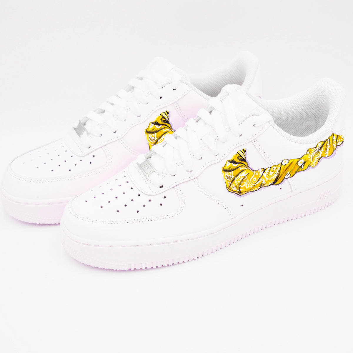 Customized AF1 Bandana Swoosh - Handcraftd