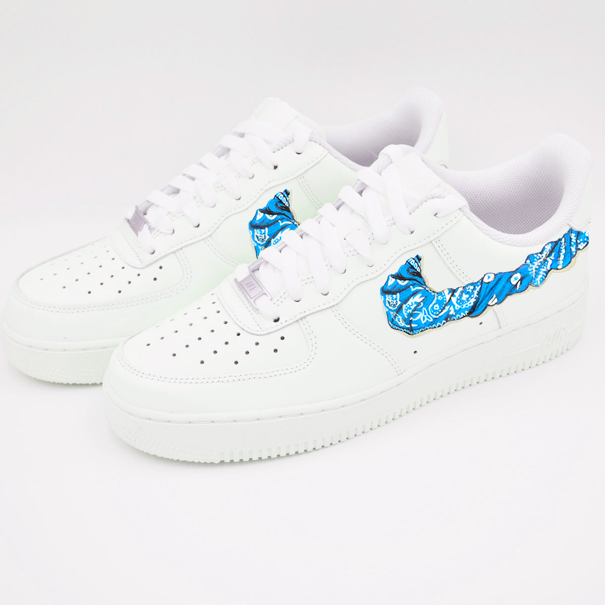 Customized AF1 Bandana Swoosh - Handcraftd