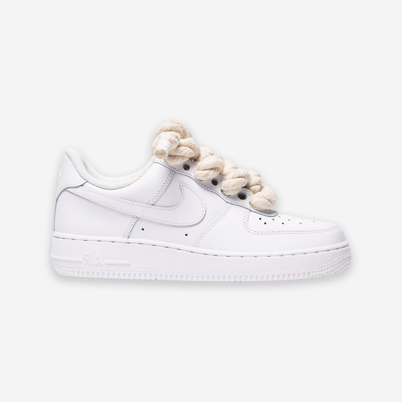 Customized AF1 Beige Rope - Handcraftd