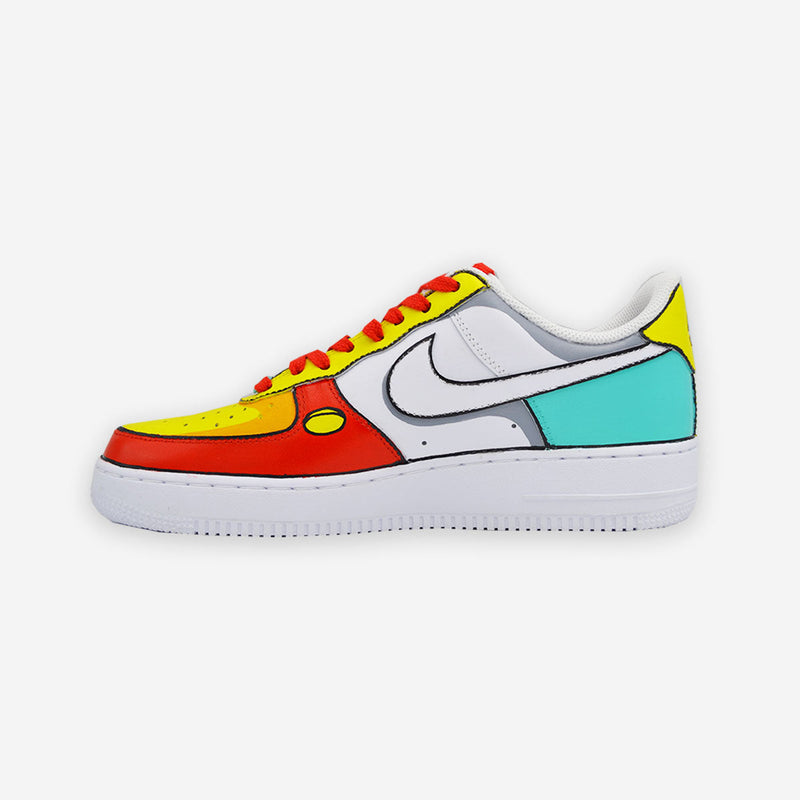 Customized AF1 Lebron 6 x Stewie - Handcraftd