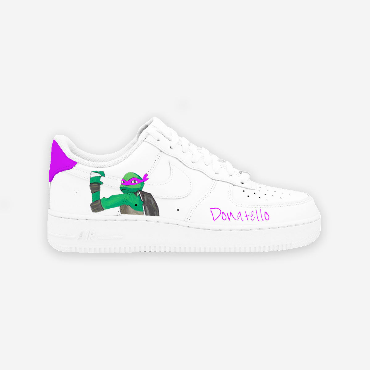 Customized AF1 Ninja Turtles - Handcraftd