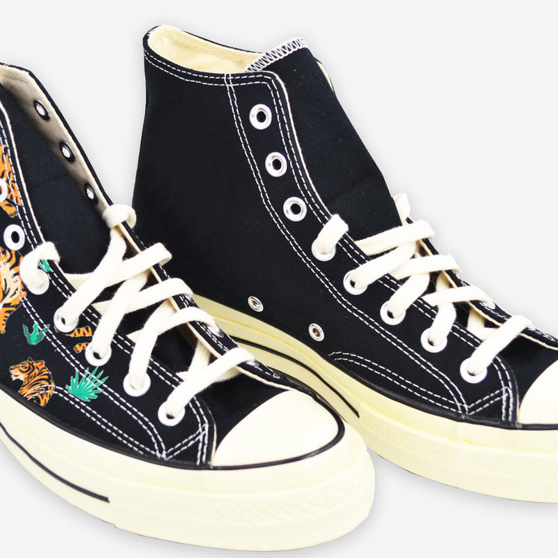 Customized Chuck Taylor Tigers - Handcraftd