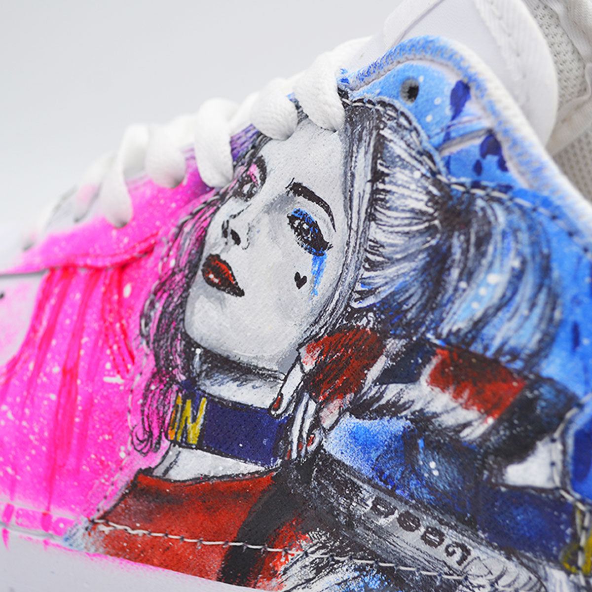 Customized AF1 Harley Queen - Handcraftd