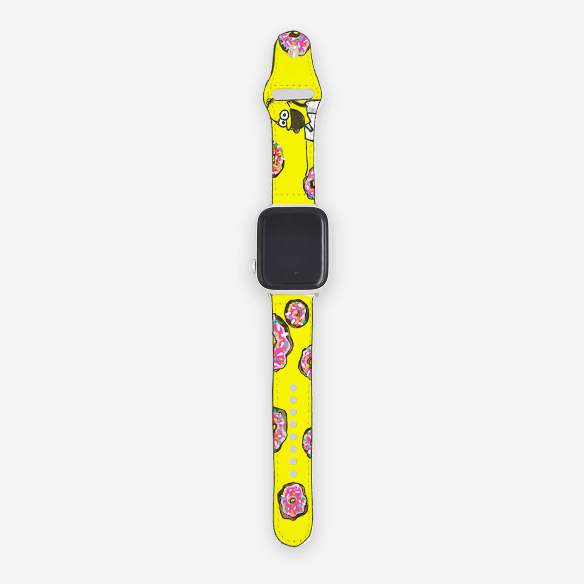 Customized Apple Watch Band Homer Simpson Donuts - Handcraftd