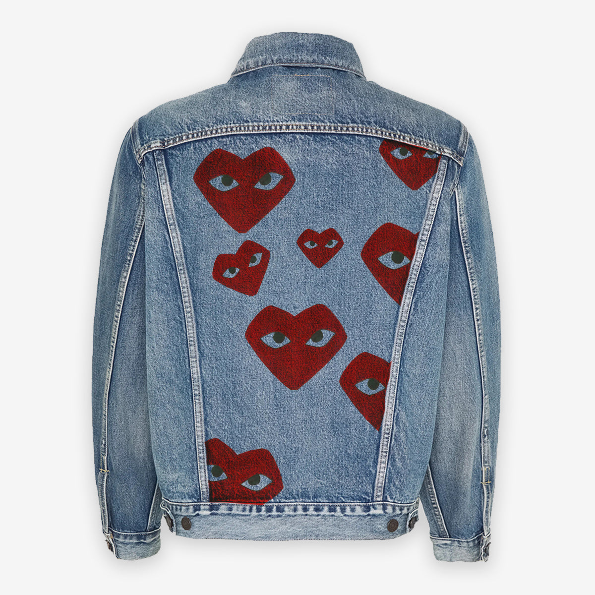 Customized Levi’s Vintage Jacket CDG - Handcraftd
