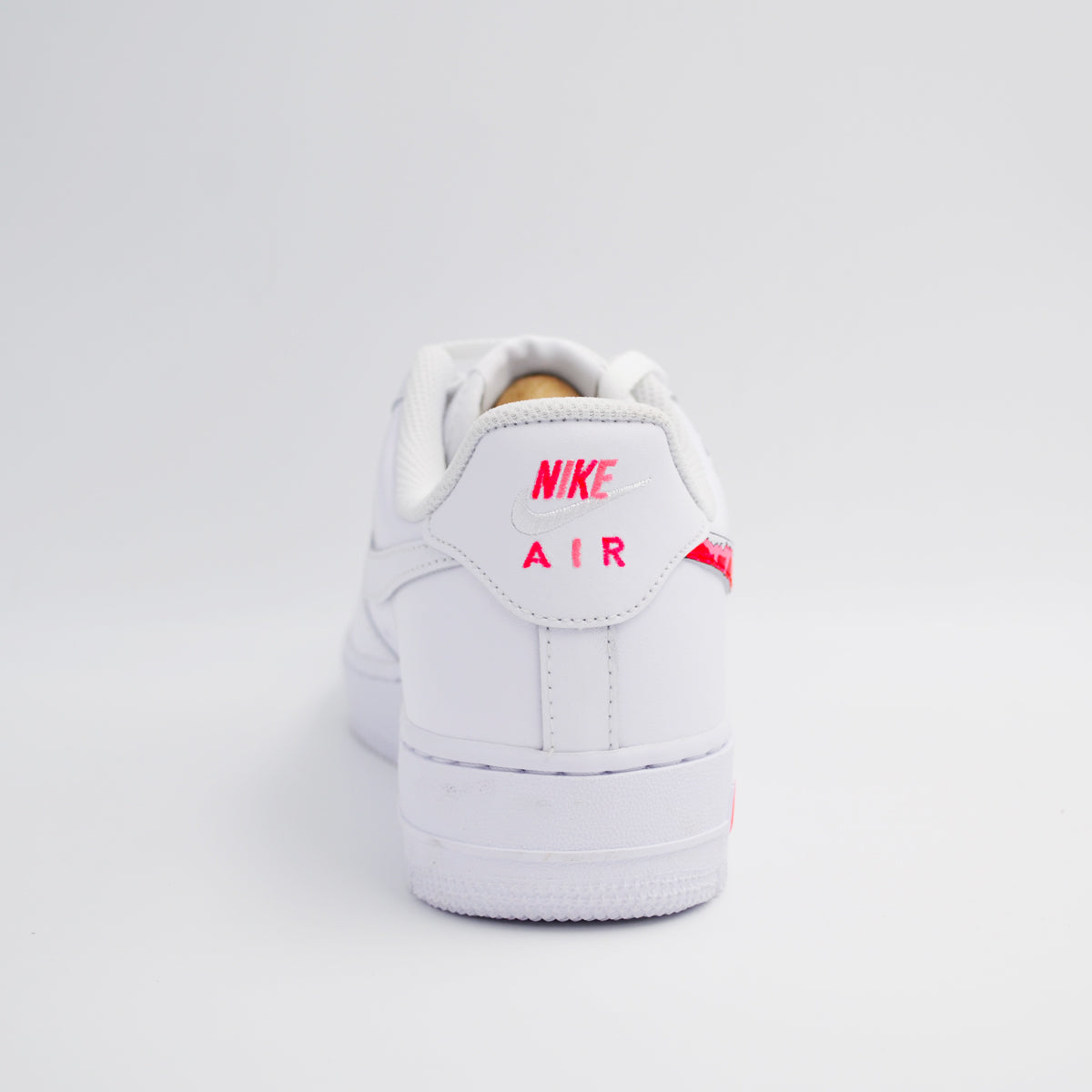Customized AF1 Pink Wavez - Handcraftd