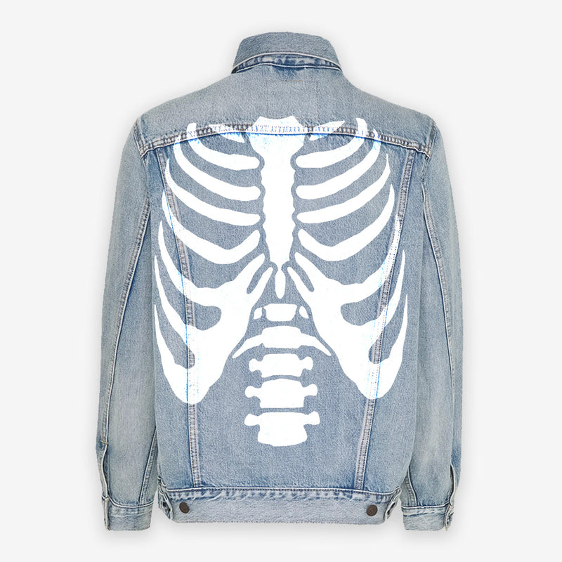 Customized Levi’s Vintage Jacket Skeleton - Handcraftd