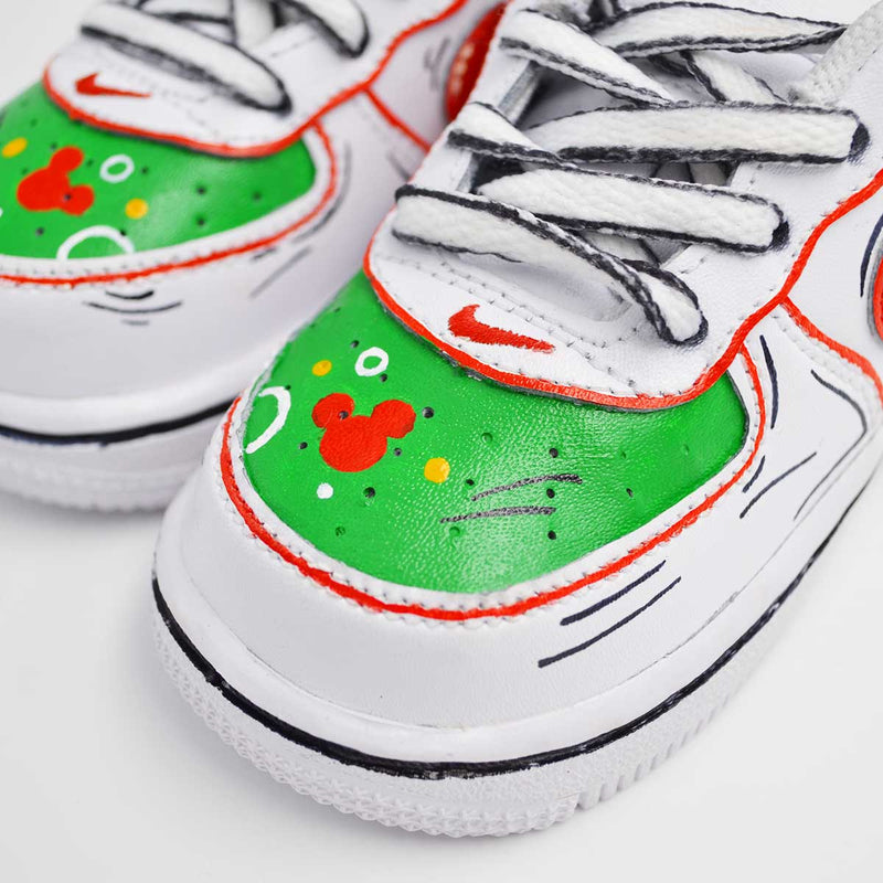 Kids Customized AF1 Mickey Mouse - Handcraftd