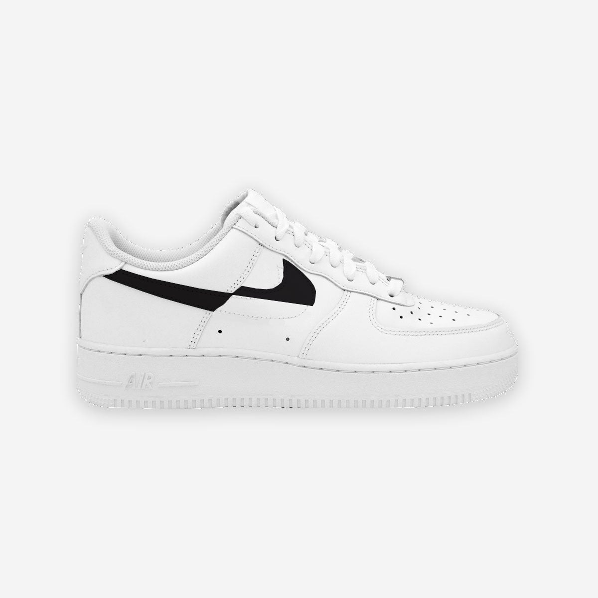 Customized AF1 Broken Swoosh - Handcraftd