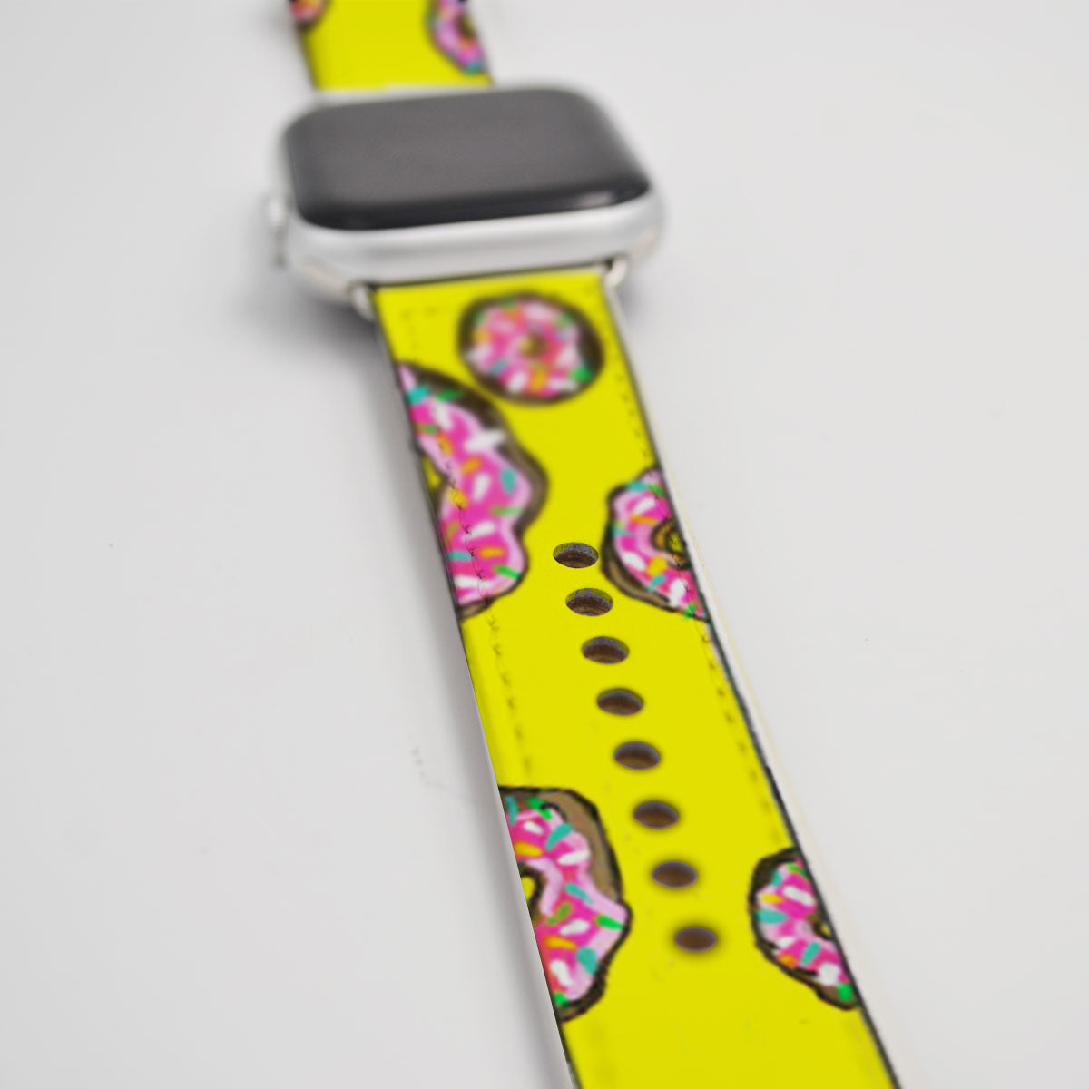 Customized Apple Watch Band Homer Simpson Donuts - Handcraftd