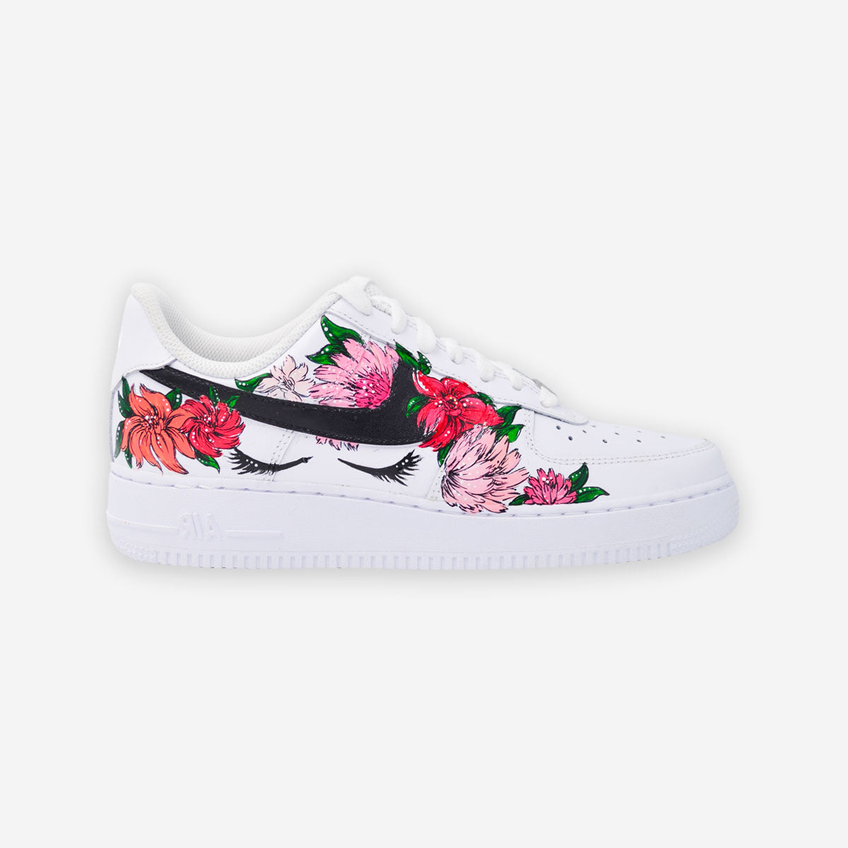 Customized AF1 Frida Flowers - Handcraftd