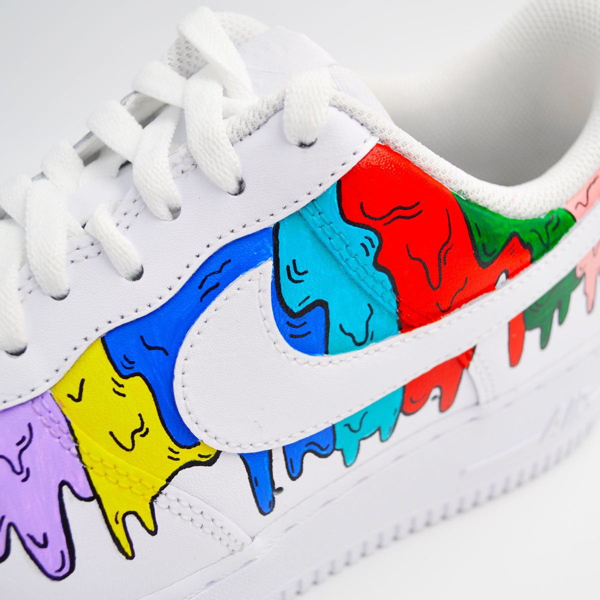 Customized AF1 Multicolor Drip - Handcraftd
