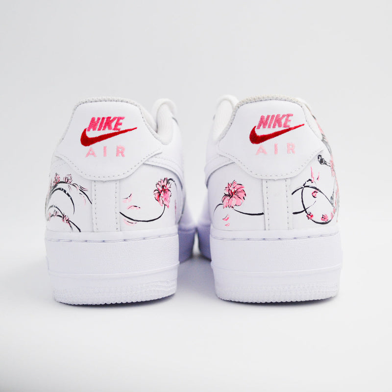 Customized AF1 Geisha - Handcraftd