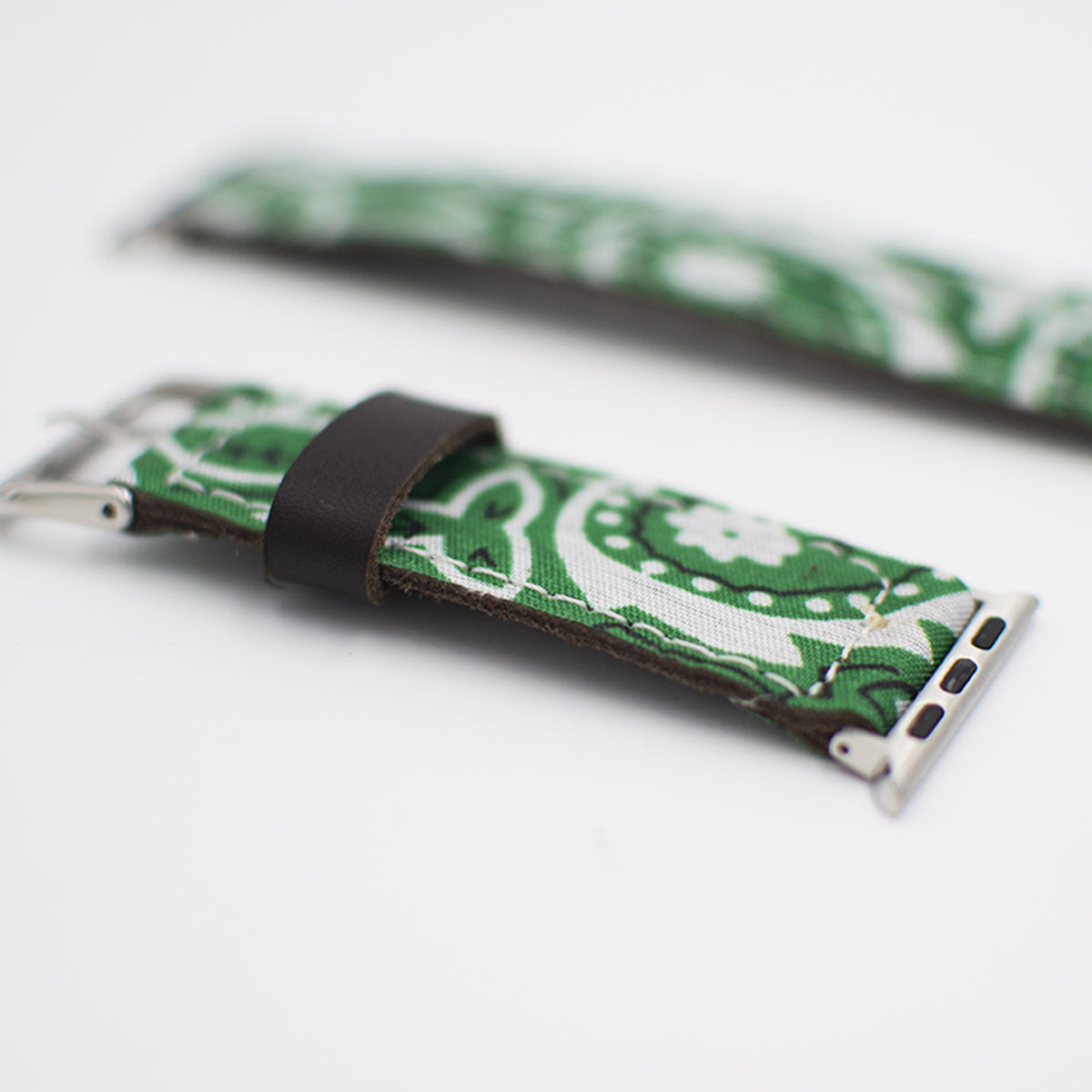 Customized App. Watch Green Bandana - Handcraftd