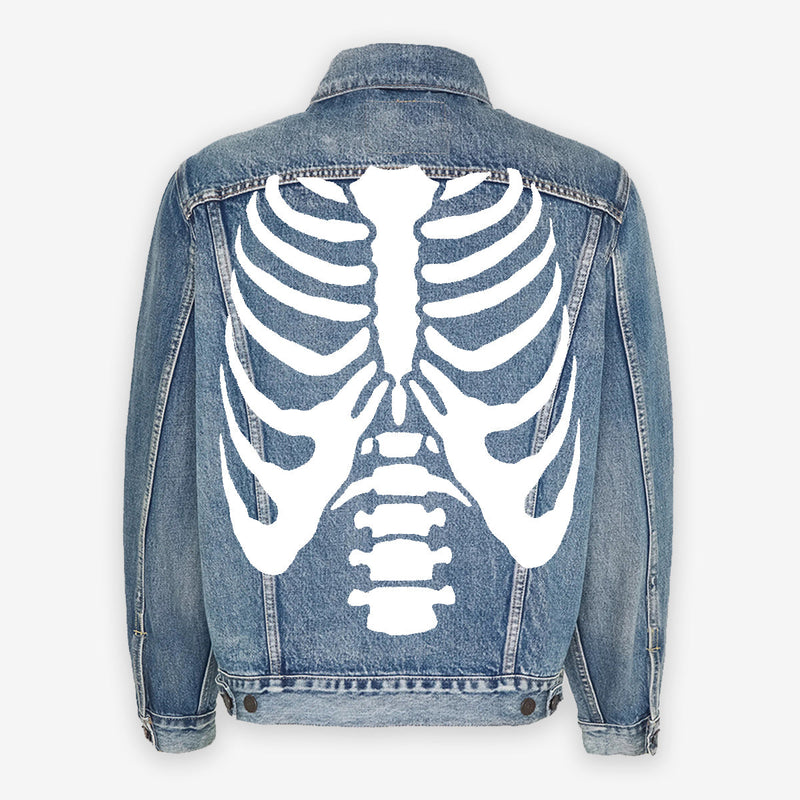 Customized Levi’s Vintage Jacket Skeleton - Handcraftd