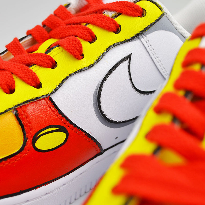 Customized AF1 Lebron 6 x Stewie - Handcraftd