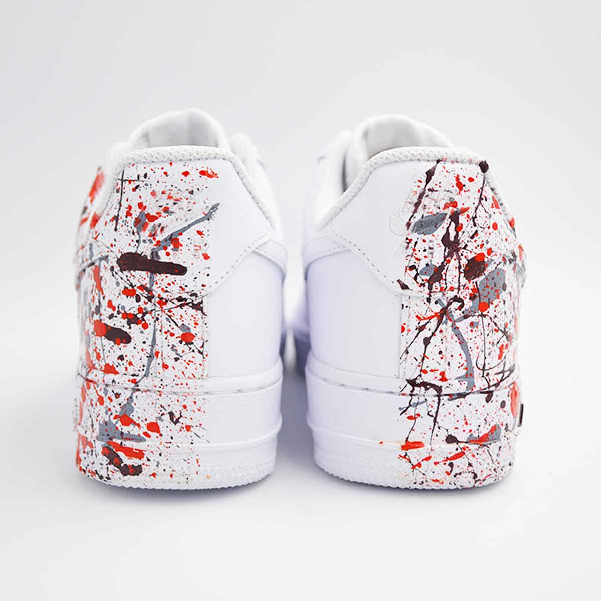 Customized AF1 Splatter - Handcraftd