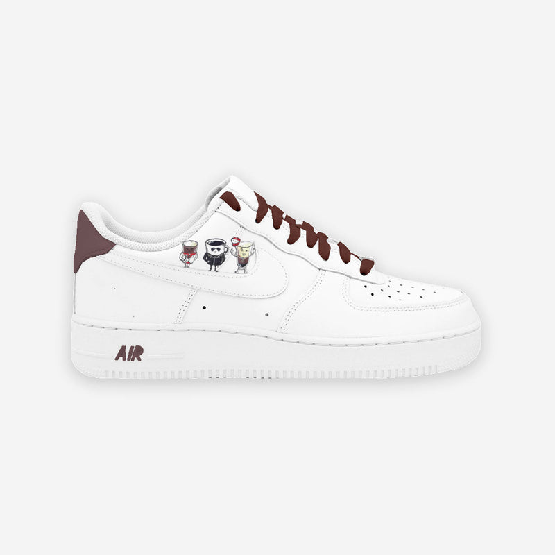 Customized Air Force 1 Coffee Break - Handcraftd