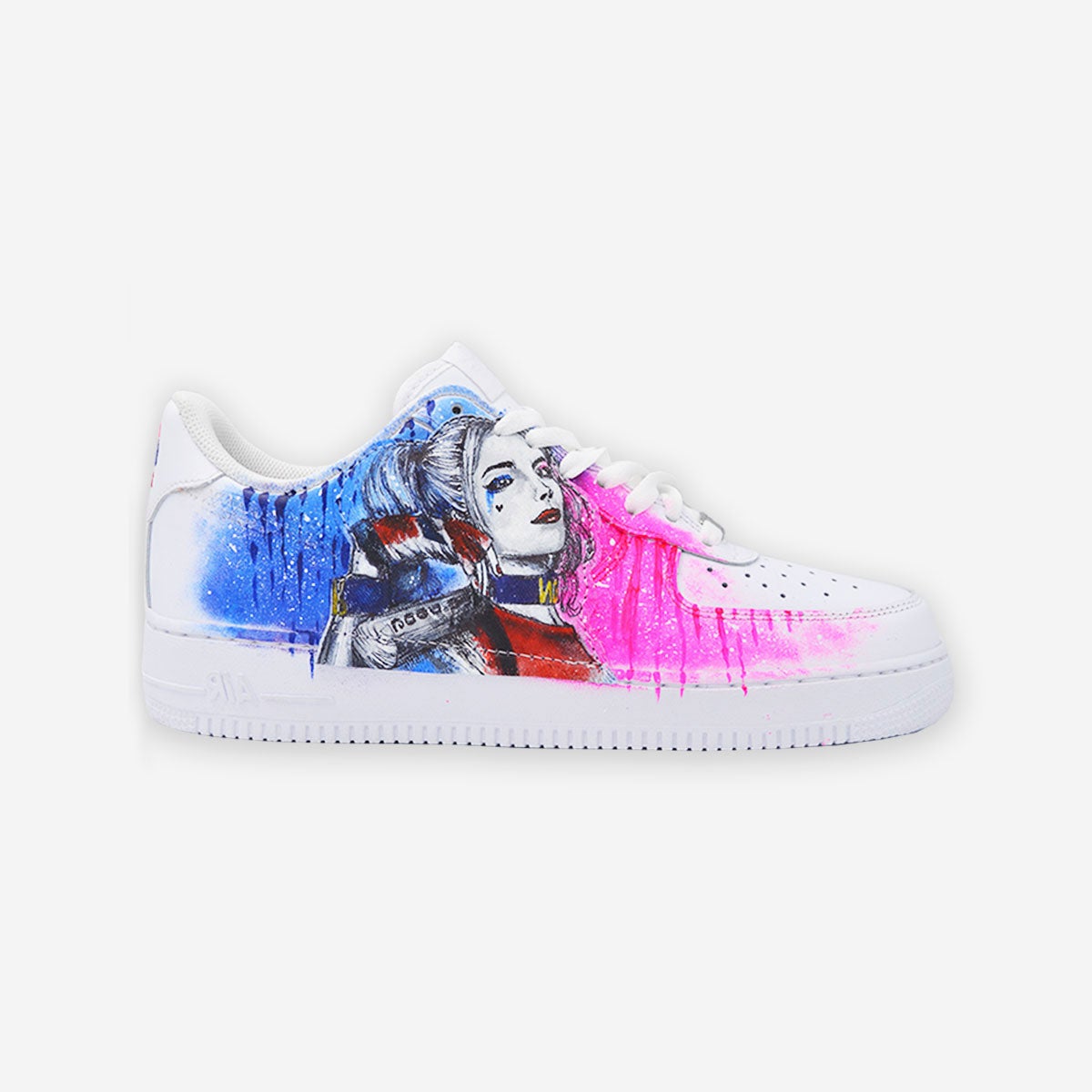 Customized AF1 Harley Queen - Handcraftd