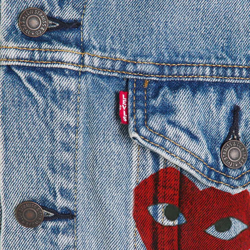 Customized Levi’s Vintage Jacket CDG - Handcraftd