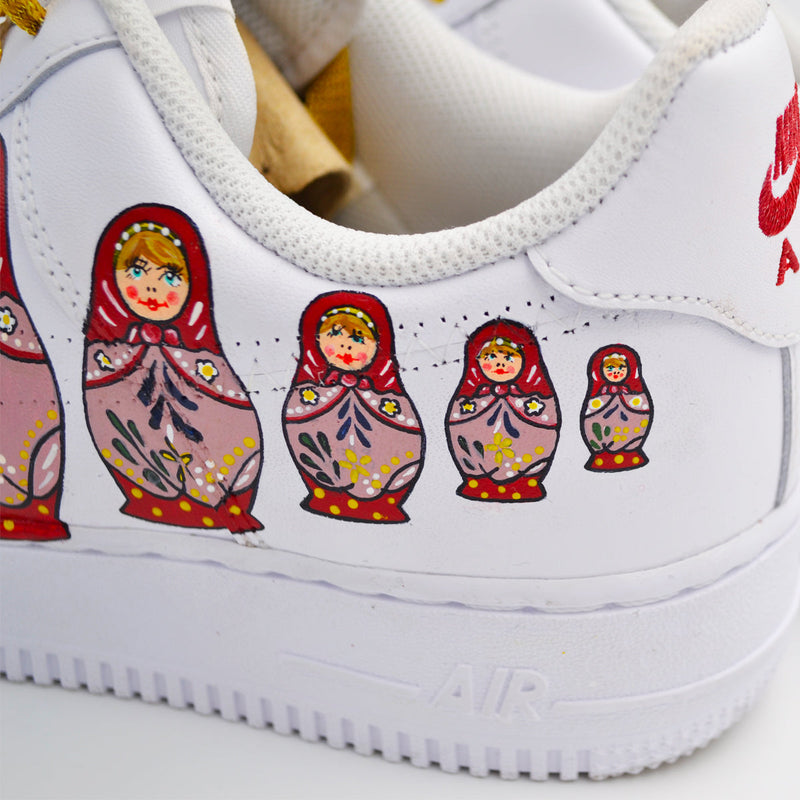 Customized AF1 Matrioska - Handcraftd