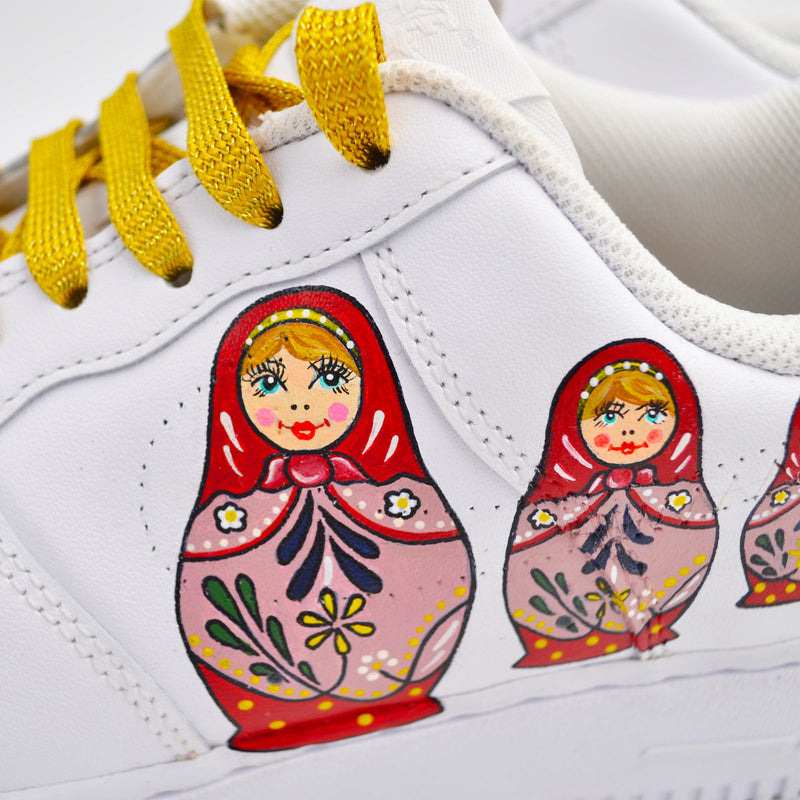 Customized AF1 Matrioska - Handcraftd