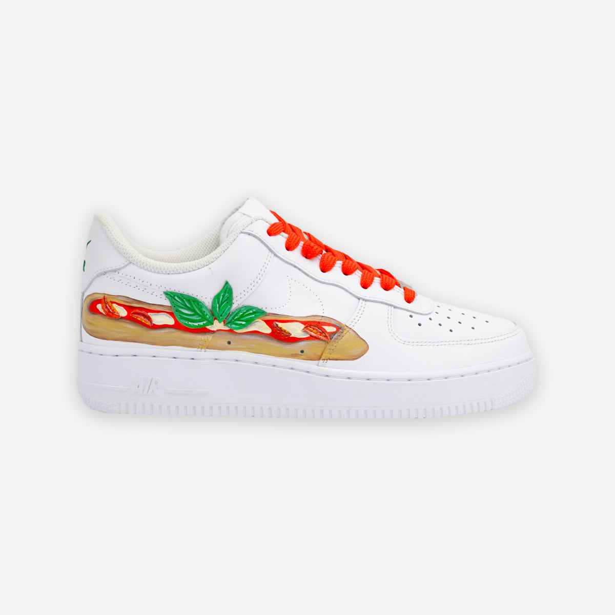 Customized AF1 Pizza & Cheese - Handcraftd