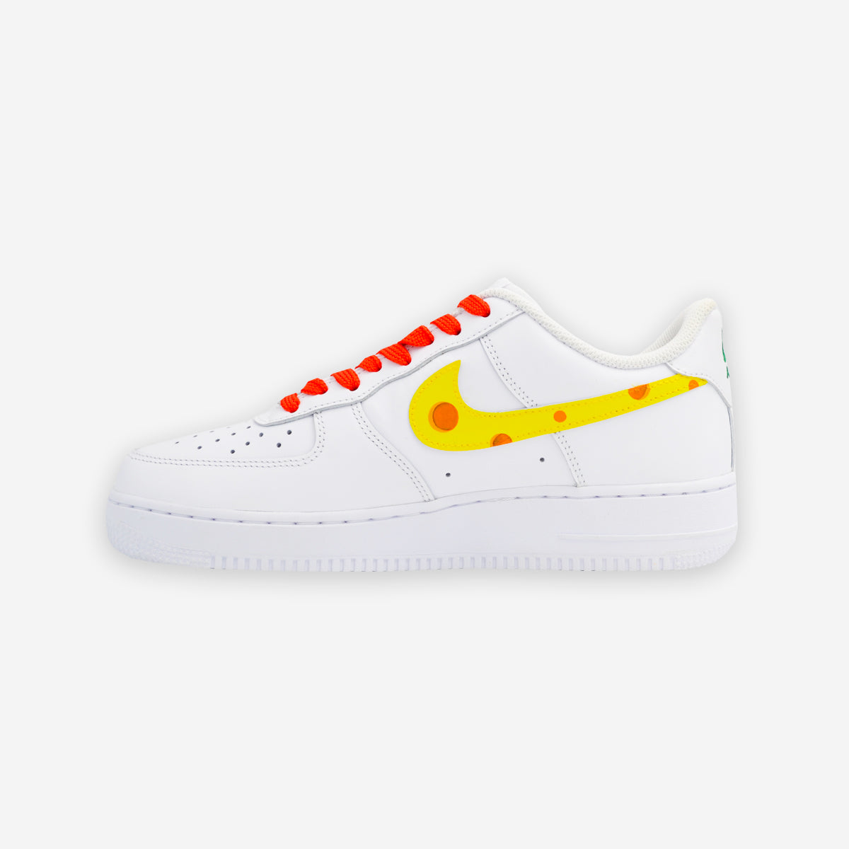 Customized AF1 Pizza & Cheese - Handcraftd