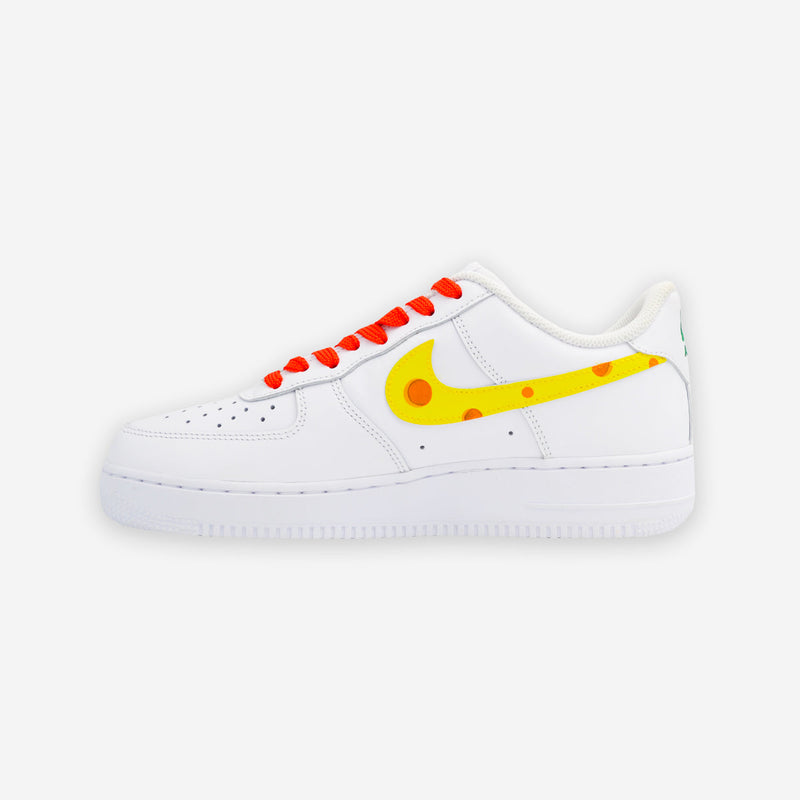 Customized AF1 Pizza & Cheese - Handcraftd