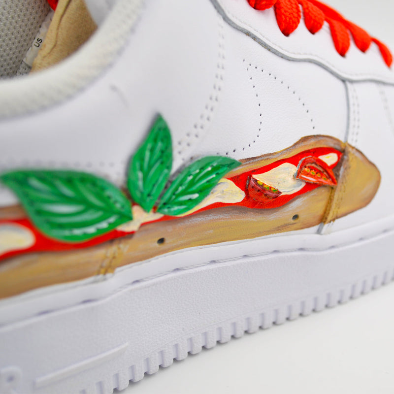 Customized AF1 Pizza & Cheese - Handcraftd