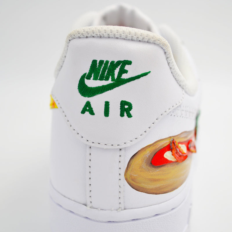 Customized AF1 Pizza & Cheese - Handcraftd