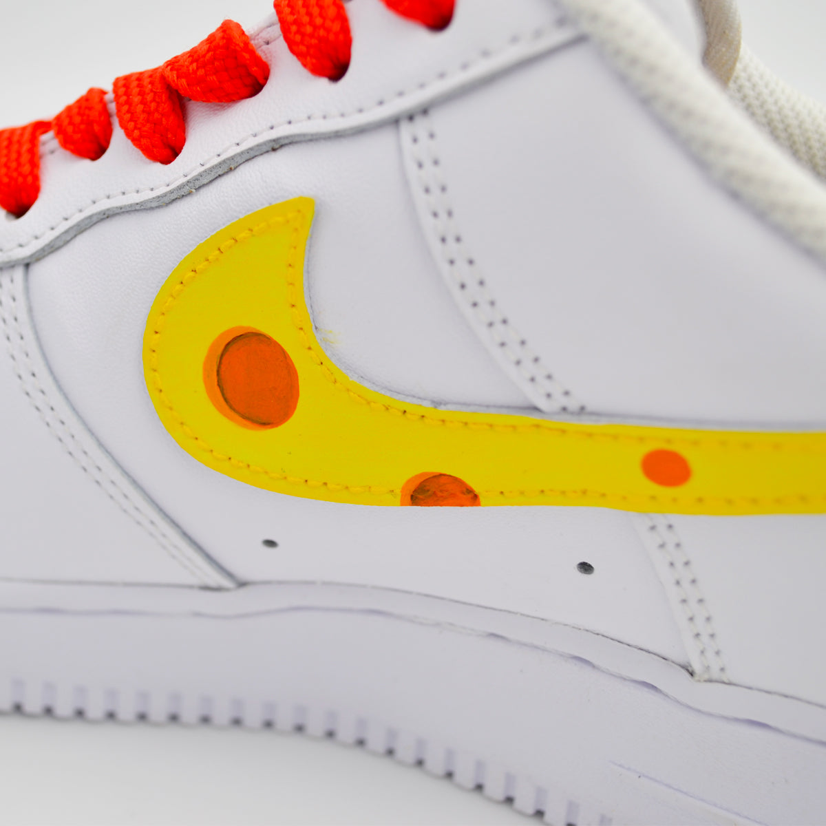 Customized AF1 Pizza & Cheese - Handcraftd