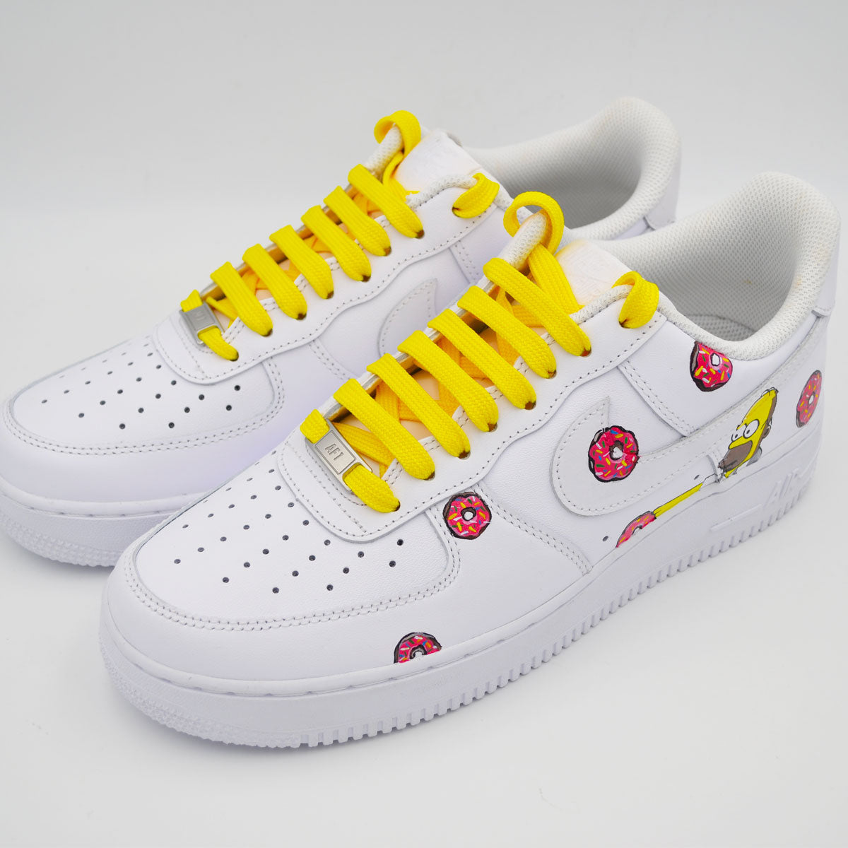 Customized AF1 Homer S. - Handcraftd