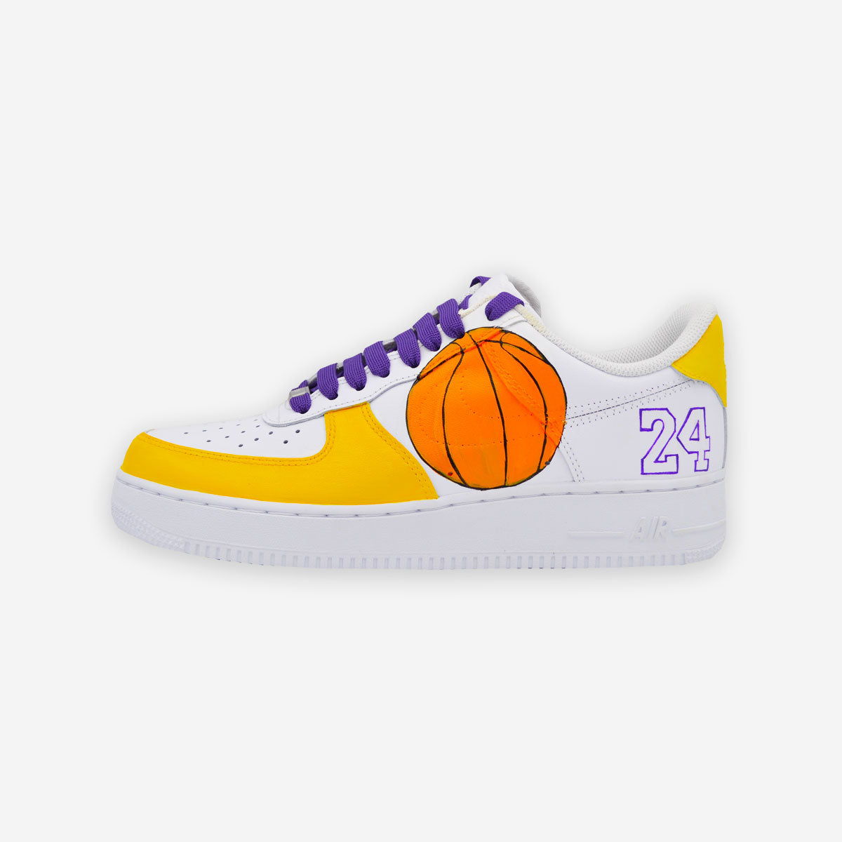 Customized AF1 Kobe Tribute - Handcraftd