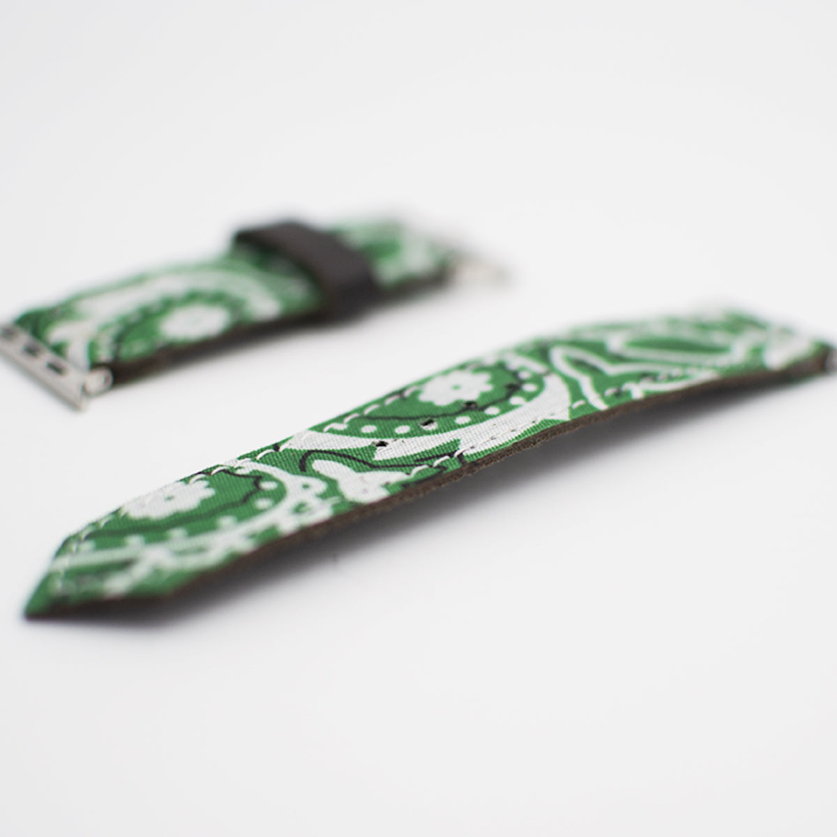 Customized App. Watch Green Bandana - Handcraftd