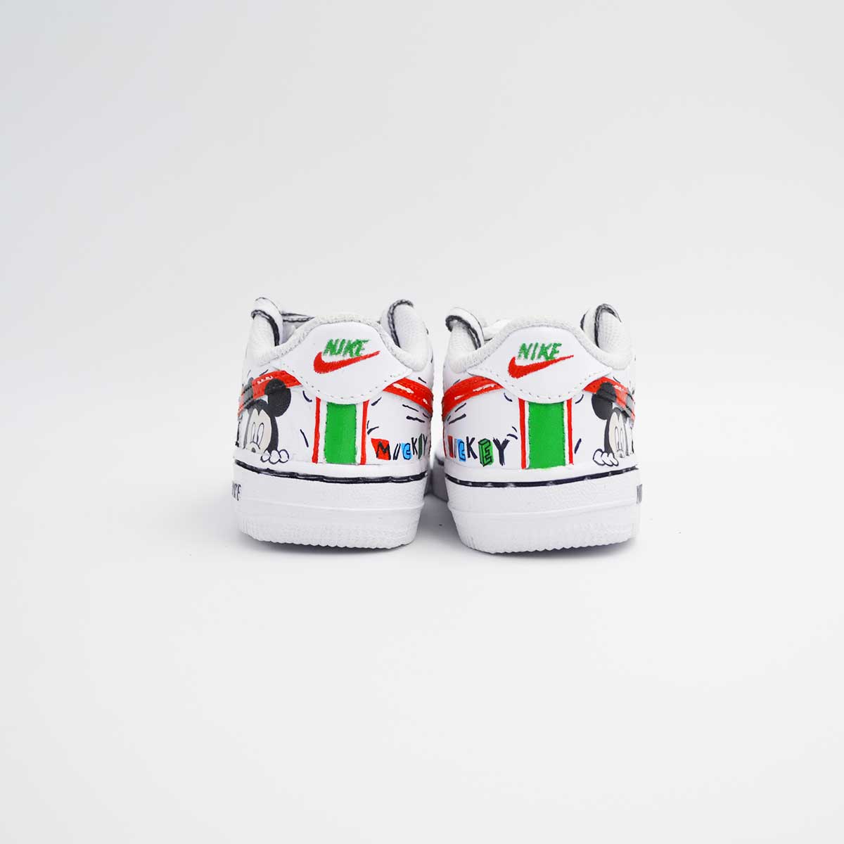 Kids Customized AF1 Mickey Mouse - Handcraftd