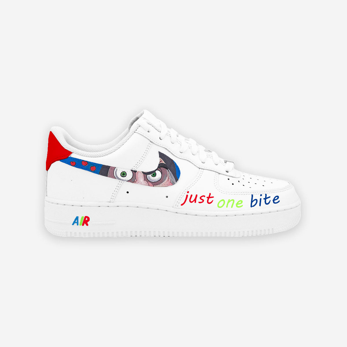 Customized AF1 Snow White Eyes - Handcraftd