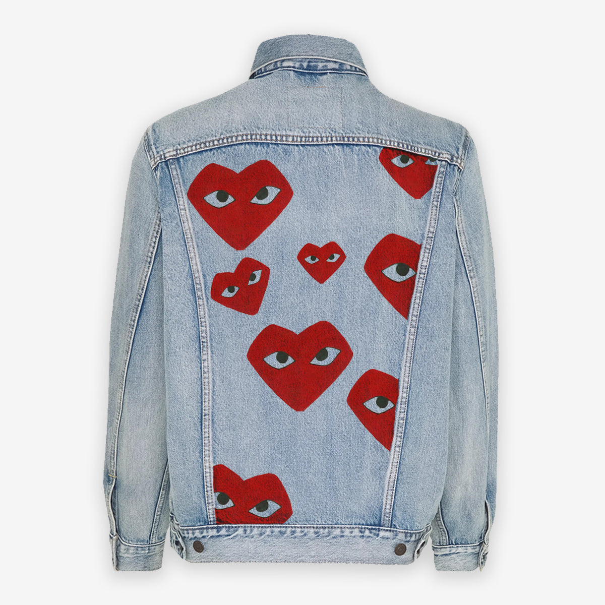 Customized Levi’s Vintage Jacket CDG - Handcraftd