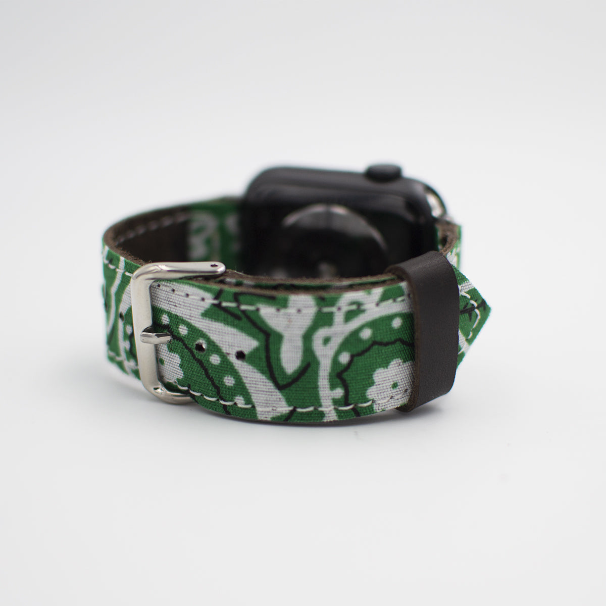Customized App. Watch Green Bandana - Handcraftd