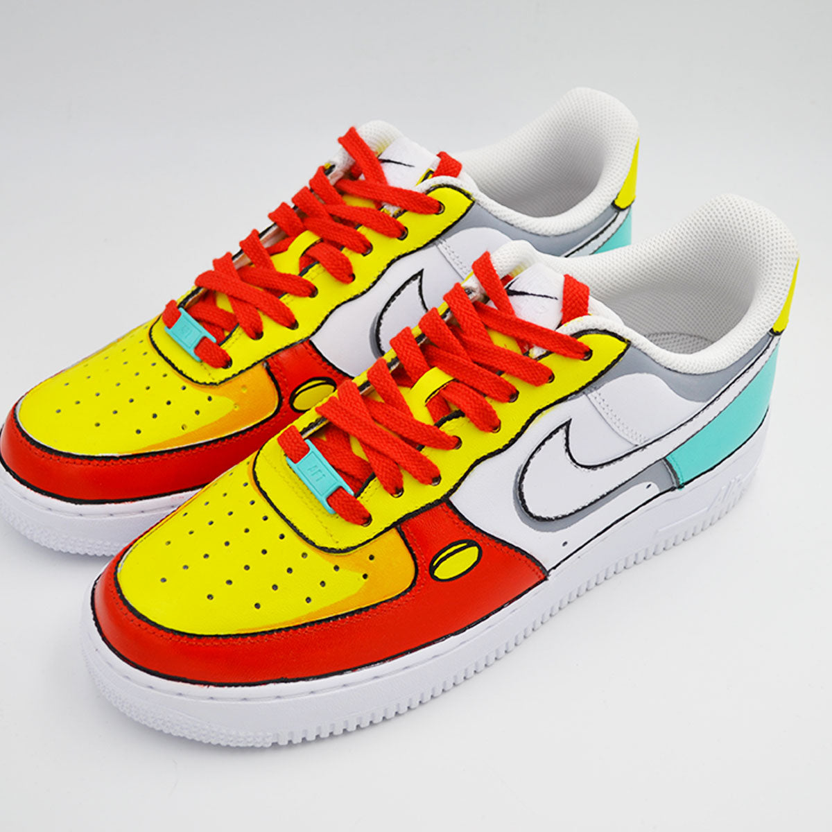 Customized AF1 Lebron 6 x Stewie - Handcraftd