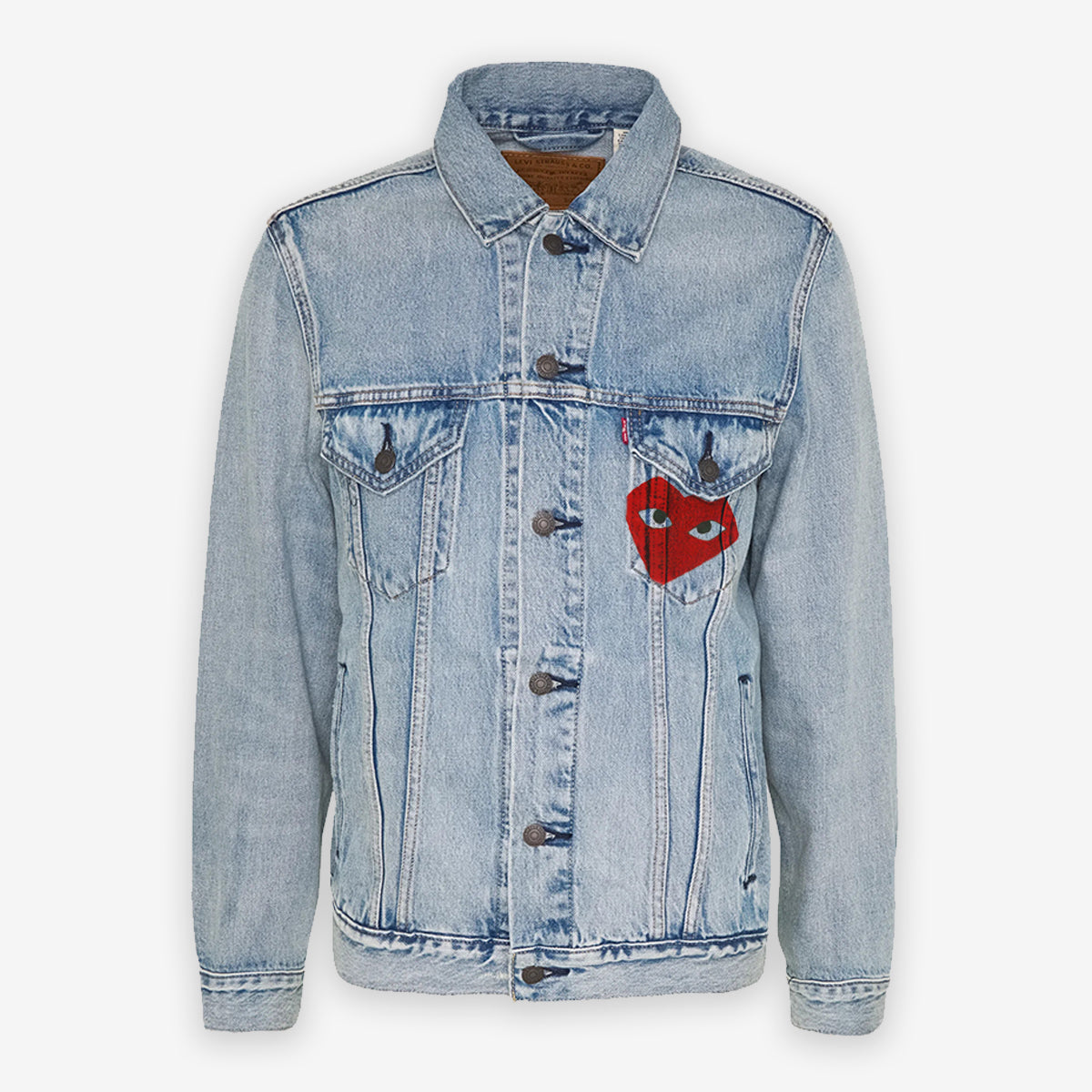 Customized Levi’s Vintage Jacket CDG - Handcraftd