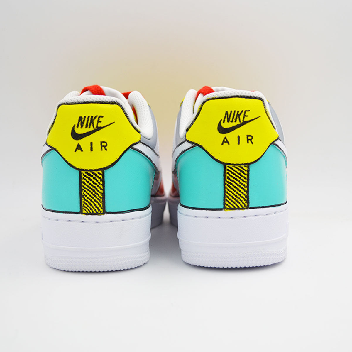 Customized AF1 Lebron 6 x Stewie - Handcraftd